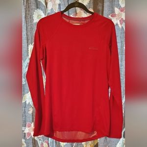 Mens Large Columbia Omni-Heat Midweight Baselayer Crew.
